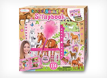 Pony or Horse Scrapbook Kit