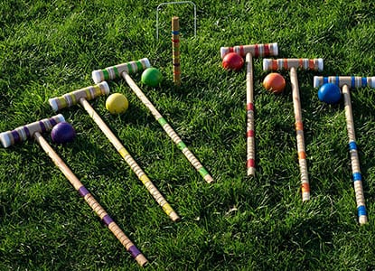 Trademark Global Croquet Set with Carrying Case