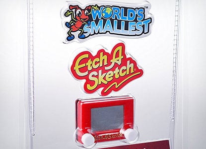Worlds Smallest Etch a Sketch Collectable