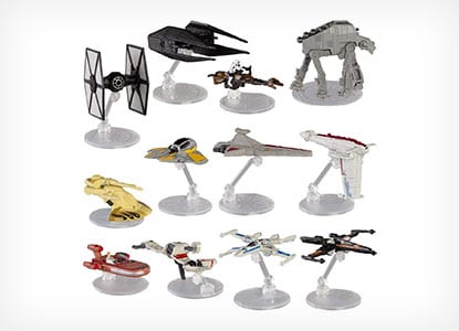 Hot Wheels Star Wars Mutlipack Spaceship Models