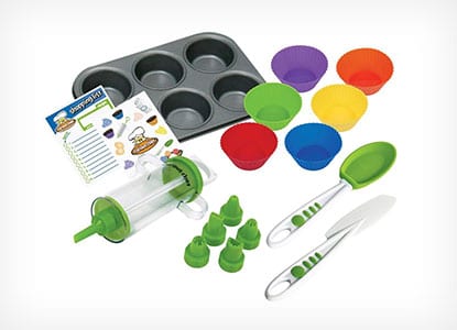 Curious Chef Cupcake and Decorating Kit
