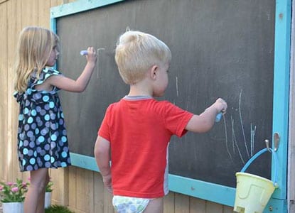 Diy Giant Outdoor Chalkboard