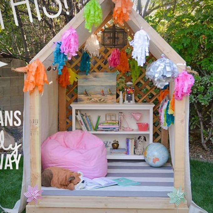 Reading Nook Outdoor Hideaway