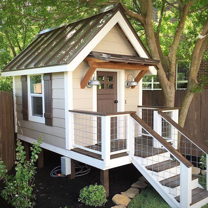 The Ultimate Backyard Playhouse